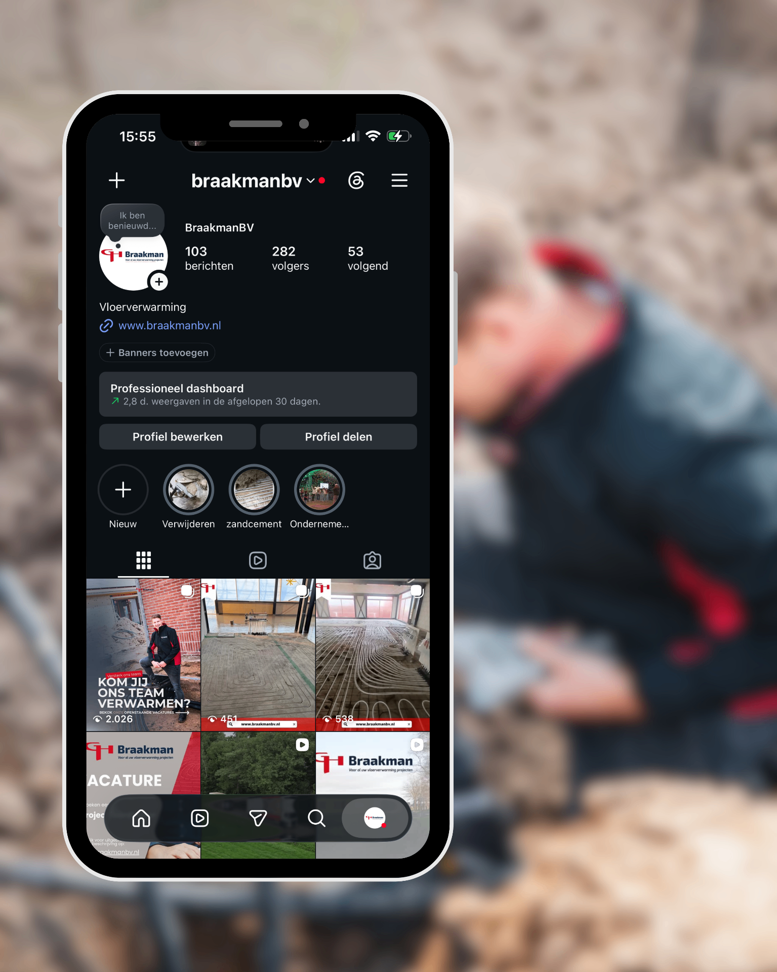 BraakmanBV, Social media content